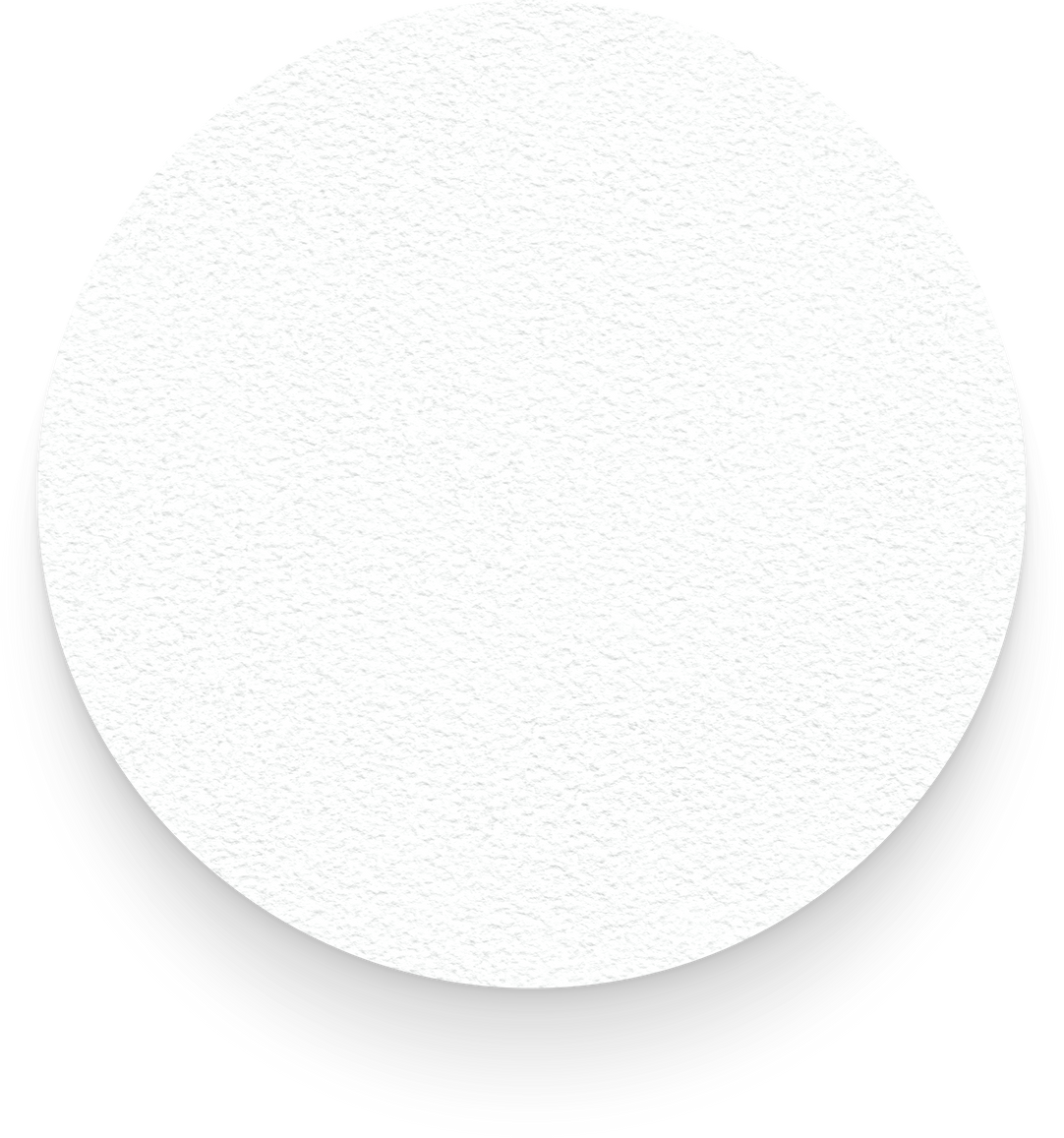 Round Paper Cutout